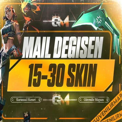 Valorant 15-30 Skin Mail Değişen